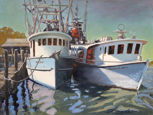 Doug Carter Artist 18 Shrimp Boats