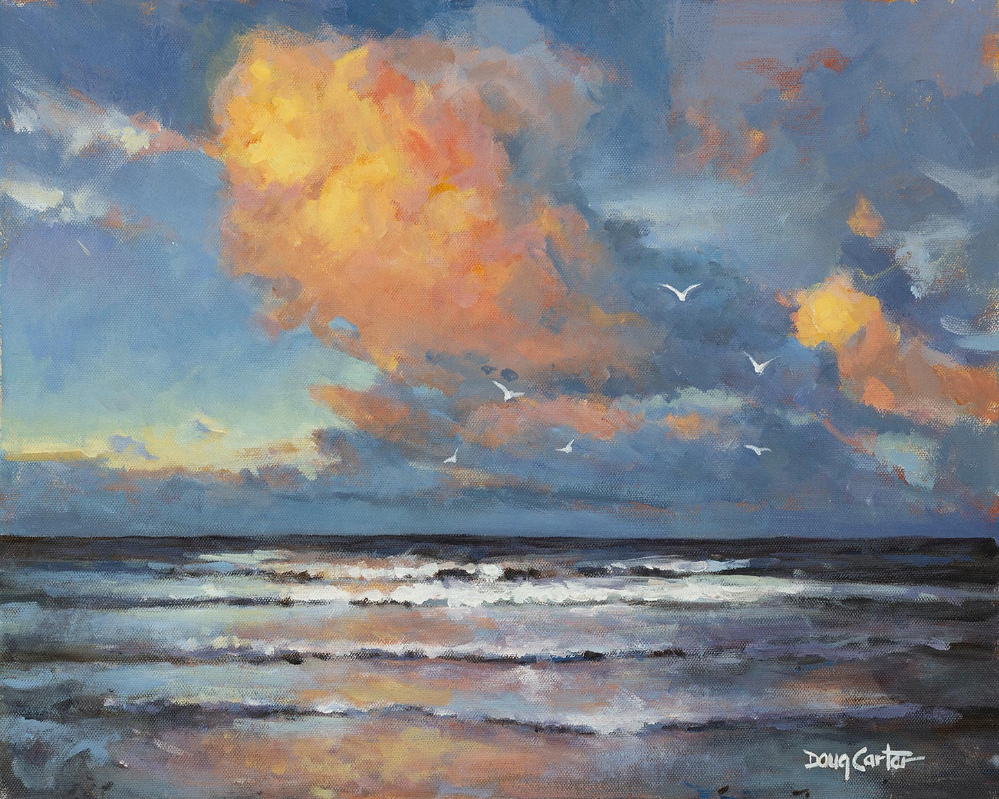 Doug Carter Artist 03 Rising Ocean Sky