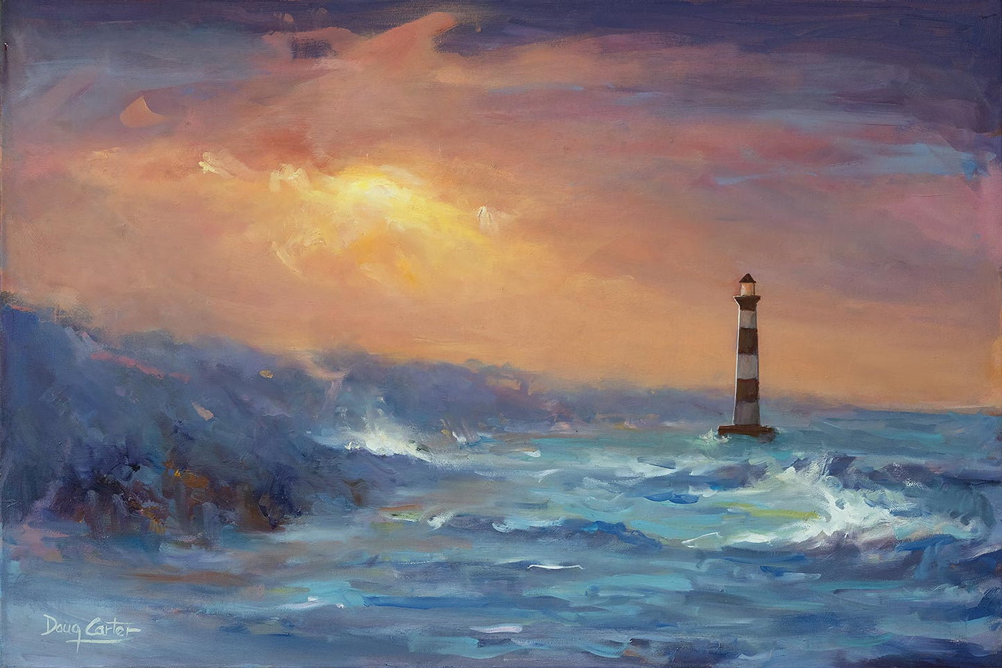 Doug Carter Artist 13 Guiding Light House