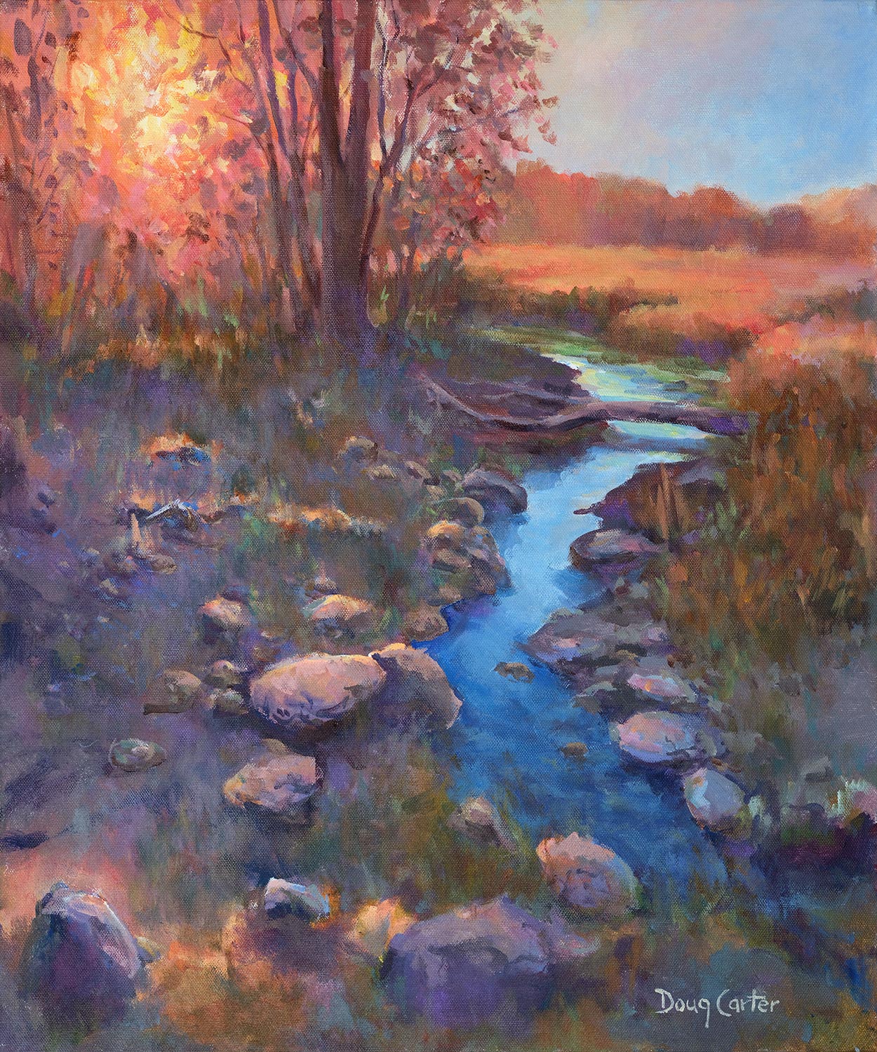 Doug Carter Artist 21 Glow Of Fall